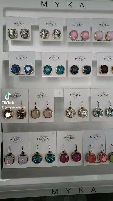 Eyecandy Jewels available online at www.mykadesigns.com 
Tap the tags to shop or visit your local MYKA Retailer #Myka #mykadesigns #mykajewelry #styleover50 #fashionandstyle #womensaccessories #designerjewelry #modeschmuck #swarovskicrystals #Swarovski #earrings #bracelets #crystalbracelets #summerjewelry